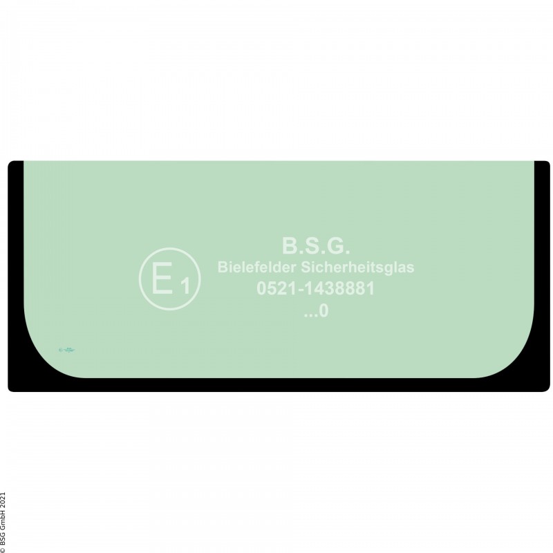 A00 - Frontscheibe Hitachi BaggerZX135US-7, ZX225US-7 Frontscheibe unten