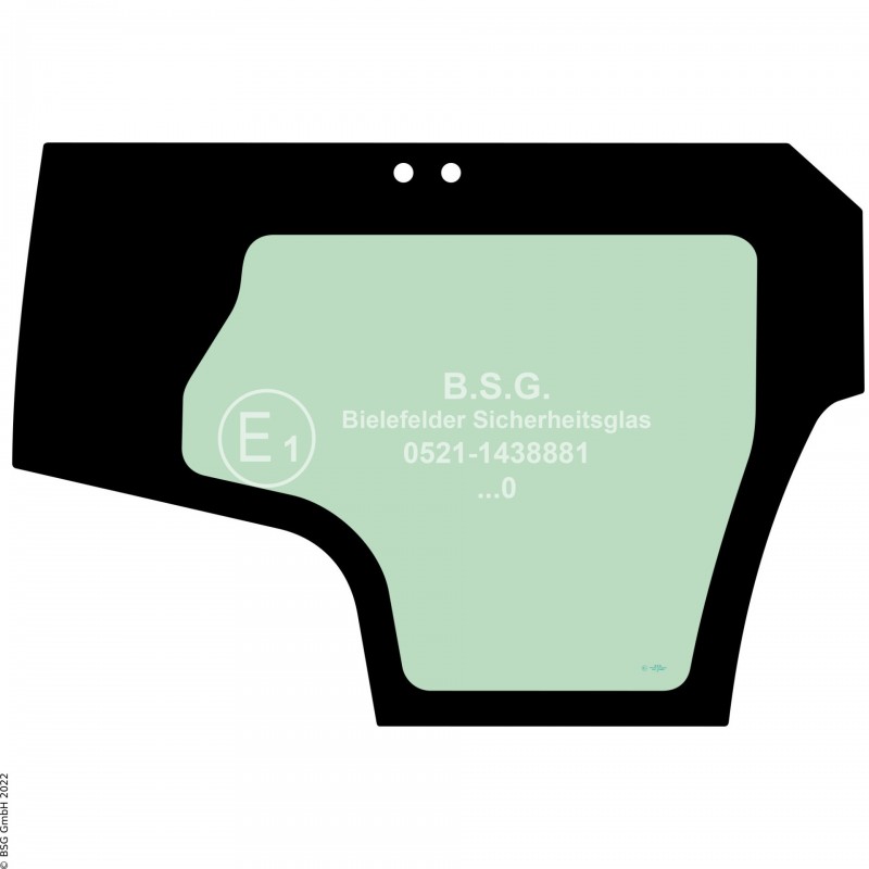 FD0 - Türscheibe Hitachi BaggerZX135US-7, ZX225US-7 Türscheibe unten