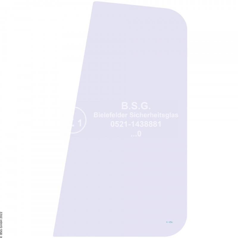 A00 - Frontscheibe Schaeff BaggerladerSKB 900, 902, 1000 Frontscheibe links o. rechts
