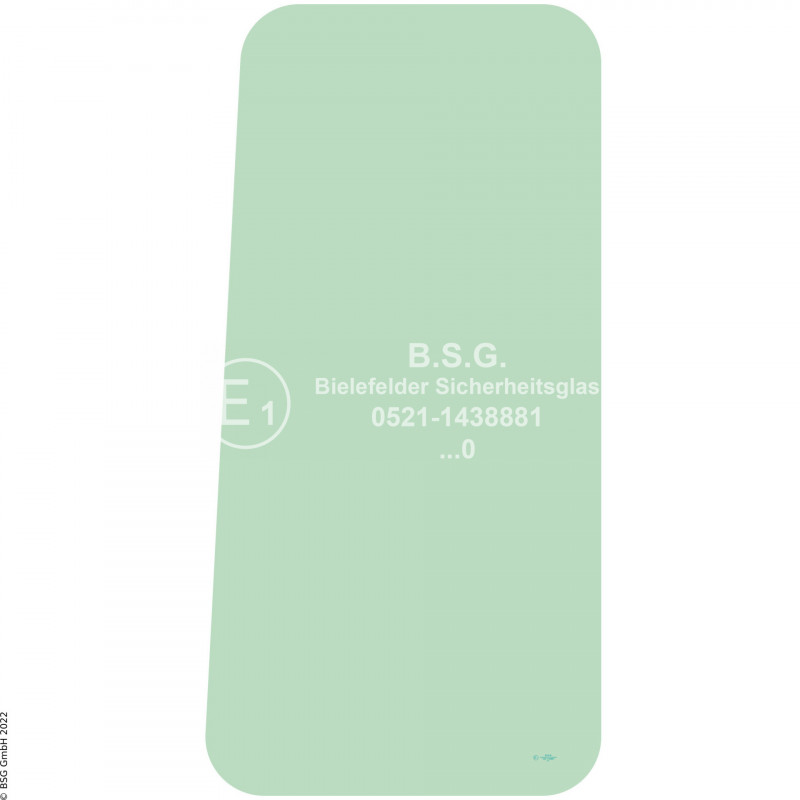 FD0 - Türscheibe Komatsu RaupenD40-3, D41-3, D53-17, D58-1, D60-8, D65-7, D65-8, D75-3 Türscheibe rechts oder links