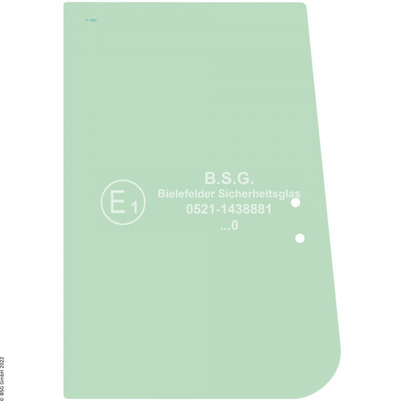 R00 - Seitenscheibe rechts Komatsu RaupenD41P-6 Schiebescheibe hinten, vorne oder hinten