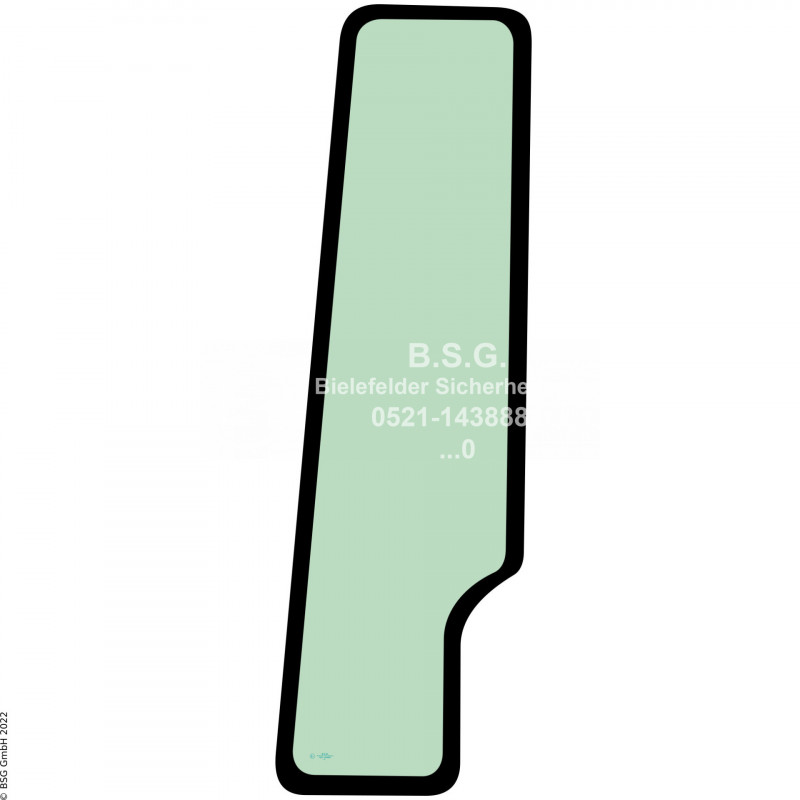 FD0 - Türscheibe Kobelco BaggerSK25SR-6 Türscheibe unten hinten