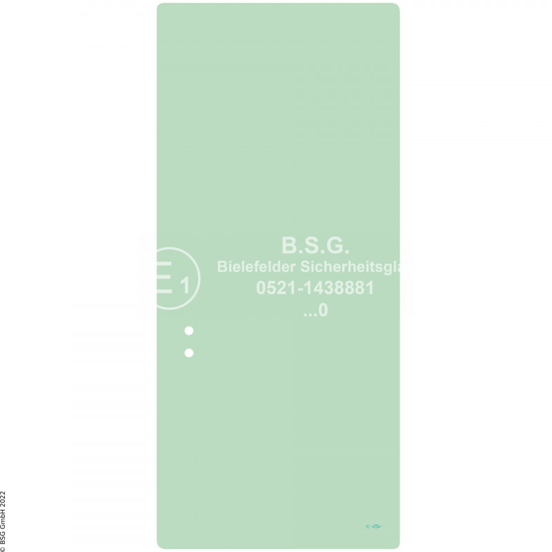 R00 - Seitenscheibe rechts Kobelco BaggerSK25SR-6 Rechte hintere Schiebescheibe