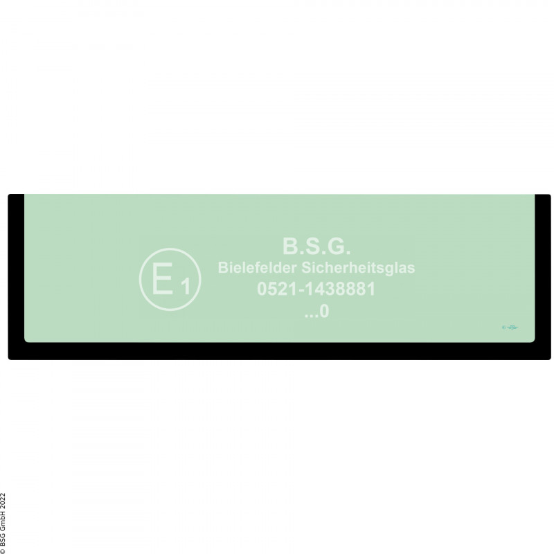 C00 - Dach(rand)scheibe Atlas BaggerTW140, TW160(SR), TC210, TC225 Dachscheibe vorne