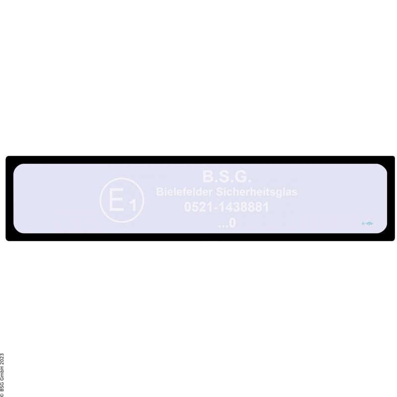 C00 - Dach(rand)scheibe JCB Bagger8052, 8060, 8061CTS Dachscheibe