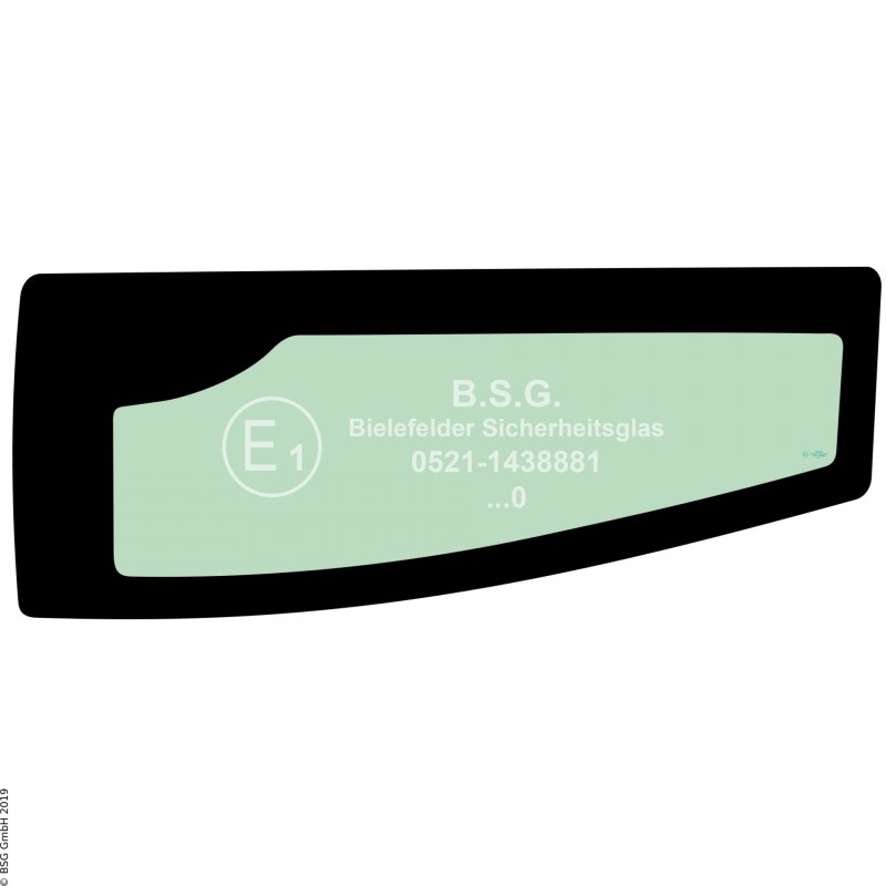 FD0 - Türscheibe Hyundai BaggerR140LC(M)-9(a) bis R520LC-9(a), R140W-9(a) bis R210W-9(a) Türscheibe unten