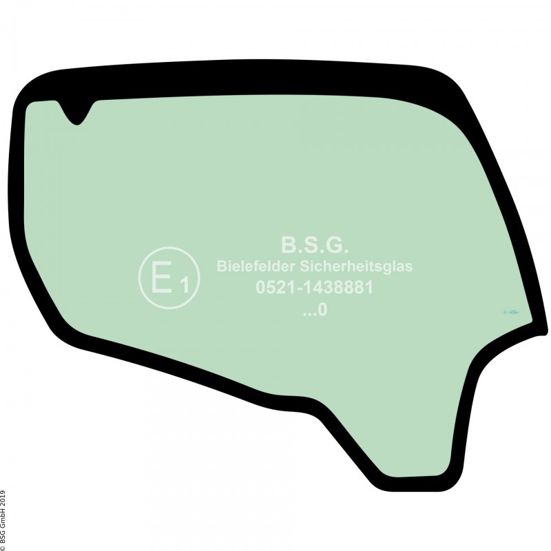 R00 - Seitenscheibe rechts Hyundai BaggerR125LCR-9(a), R145LCR-9(a), R235LCR-9(a) Seitenscheibe rechts