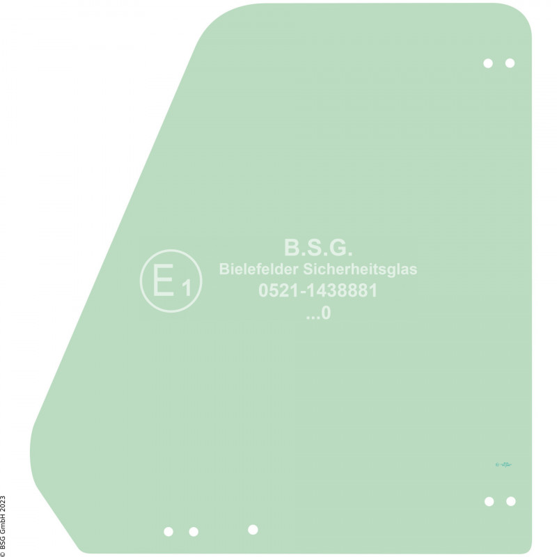 FD0 - Türscheibe Merlo TeleskopladerEV Serie Türscheibe