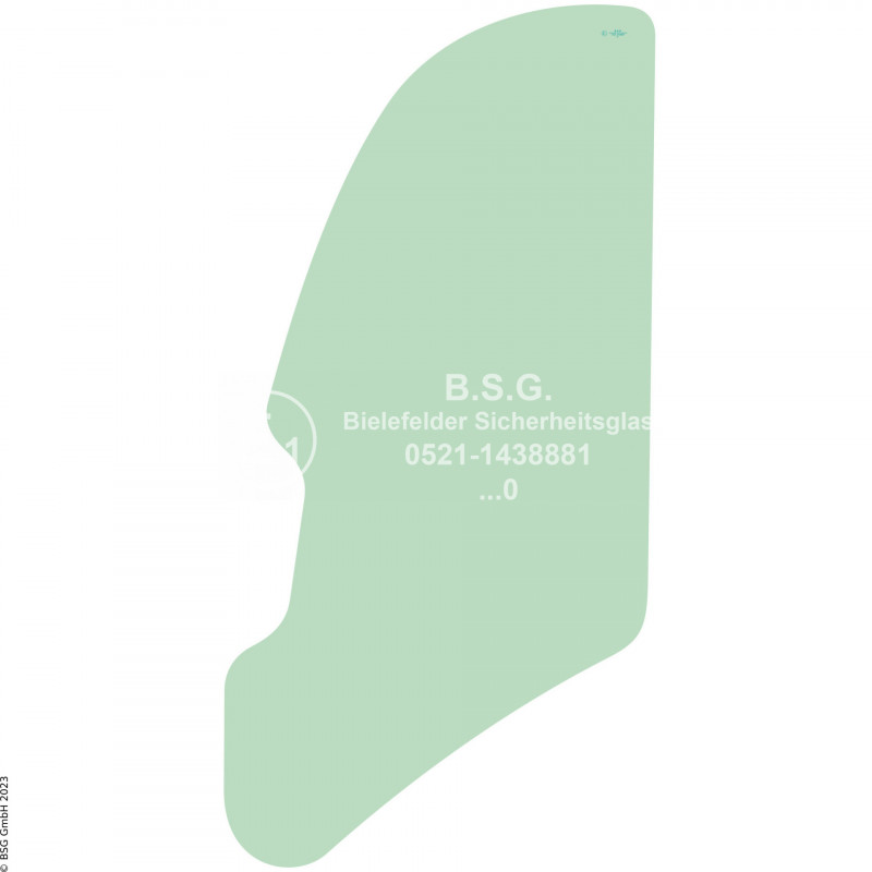 FD0 - Türscheibe Neuson Bagger2503, 3003, 3503, 3703 Türscheibe