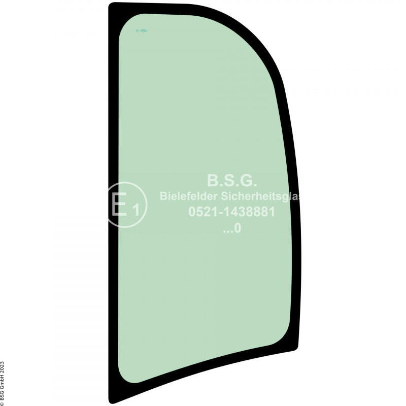 L00 - Seitenscheibe links Neuson Bagger2503, 3003, 3503, 3703 Seitenscheibe links hinten