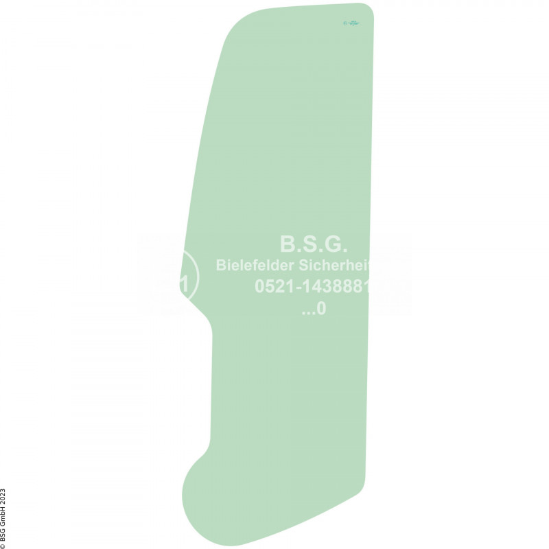 FD0 - Türscheibe Neuson Bagger50Z3 (EPA3), 75Z3 (EPA3) Türscheibe