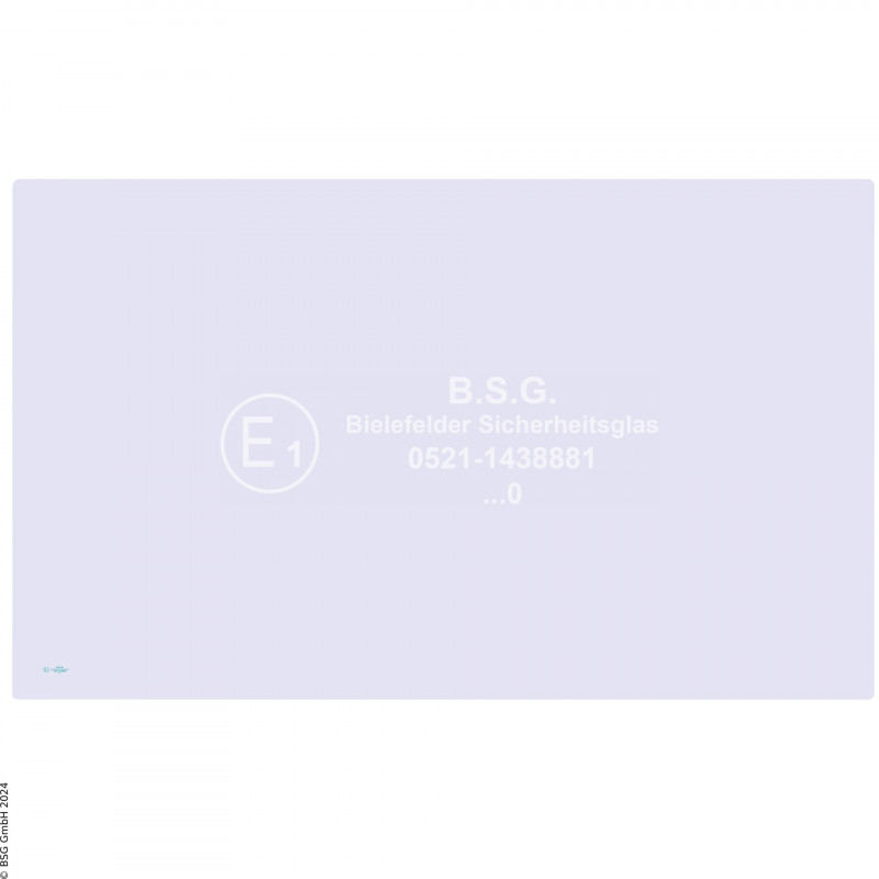 A00 - Frontscheibe Neuson Bagger50Z3 (EPA3), 75Z3 (EPA3) Frontscheibe unten