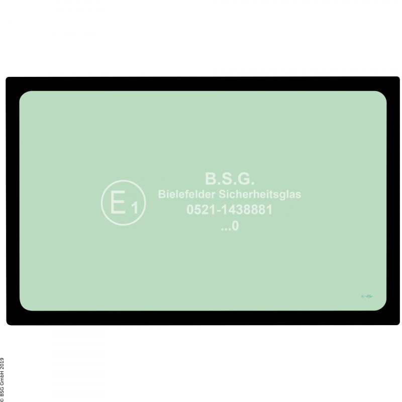 B00 - Heckscheibe Kubota BaggerKX 085-5 Heckscheibe