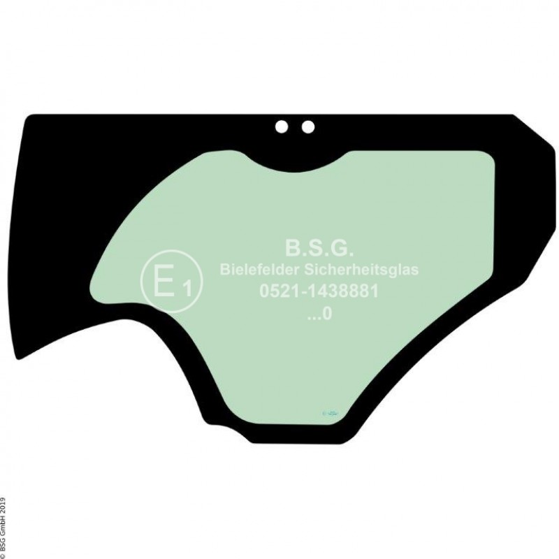 FD0 - Türscheibe Hitachi BaggerZX130-6 bis ZX490-6 Türscheibe unten