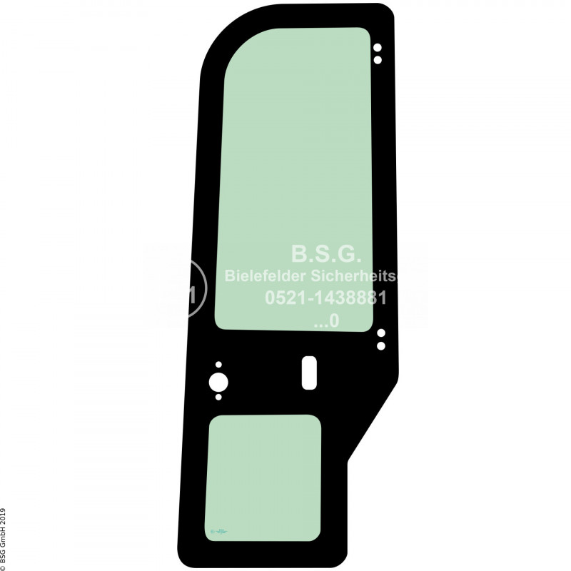 FD0 - Türscheibe Orenstein & Koppel (O&K) BaggerRH 1.16, RH 1.18 Türscheibe