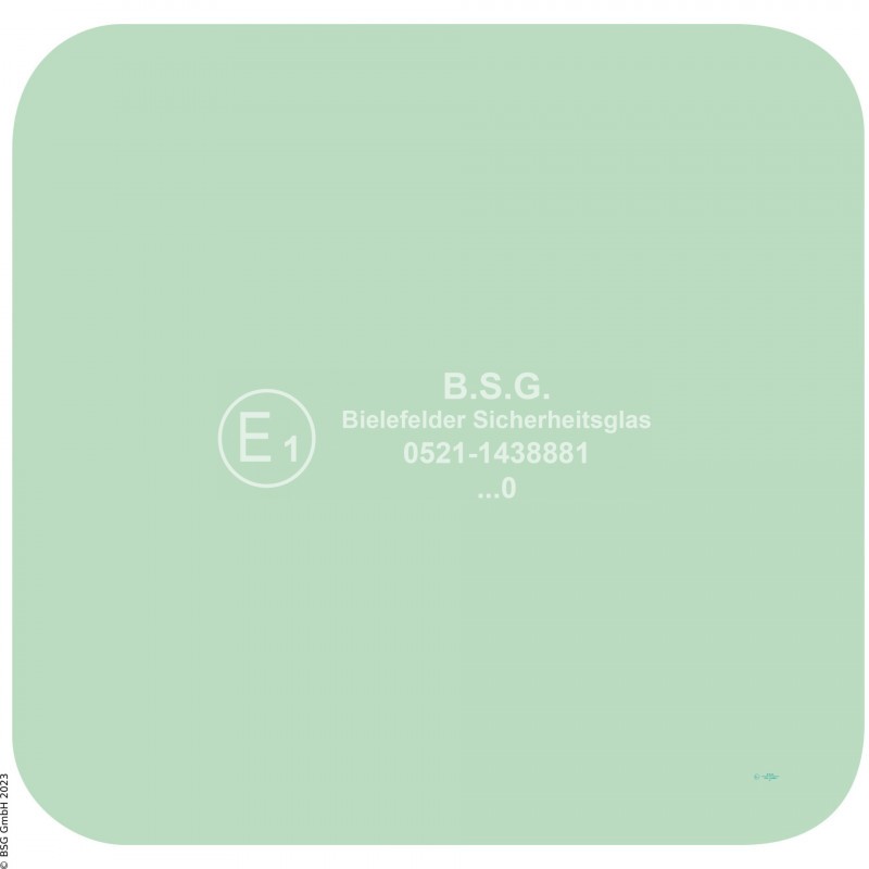 B00 - Heckscheibe Liebherr BaggerMobil- und Raupenbagger LITRONIC Serie II ab 1996 Heckscheibe (5007929)