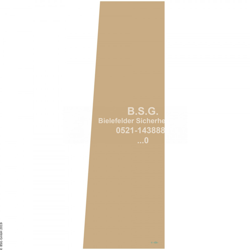 A00 - Frontscheibe Furukawa Radlader (auch Kettenlader)305E Frontscheibe seitlich