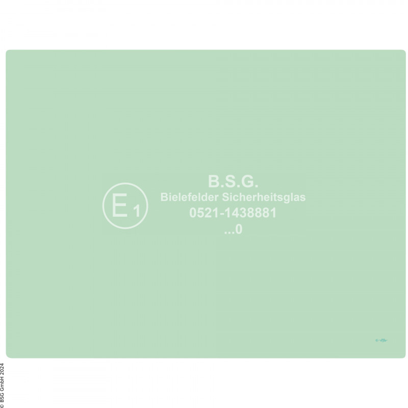 A00 - Frontscheibe Develon BaggerDX27Z-7, DX35Z-7 Frontscheibe unten