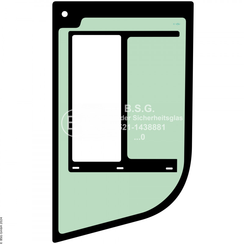 FD0 - Türscheibe Liebherr Radlader (auch Kettenlader)L550, L556, L576, L580, L586 (X-Power) Türscheibe (Außenglas)