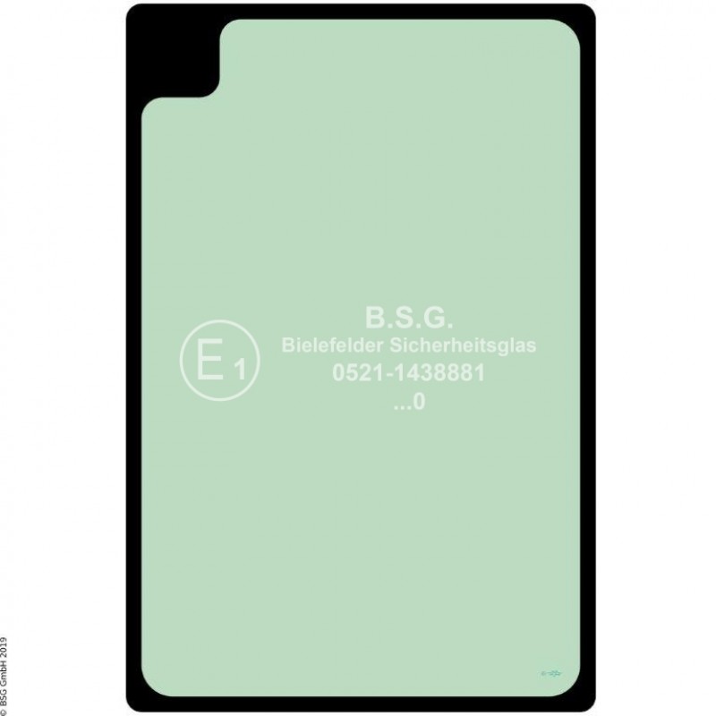 A00 - Frontscheibe Kramer Teleskoplader1245 Frontscheibe