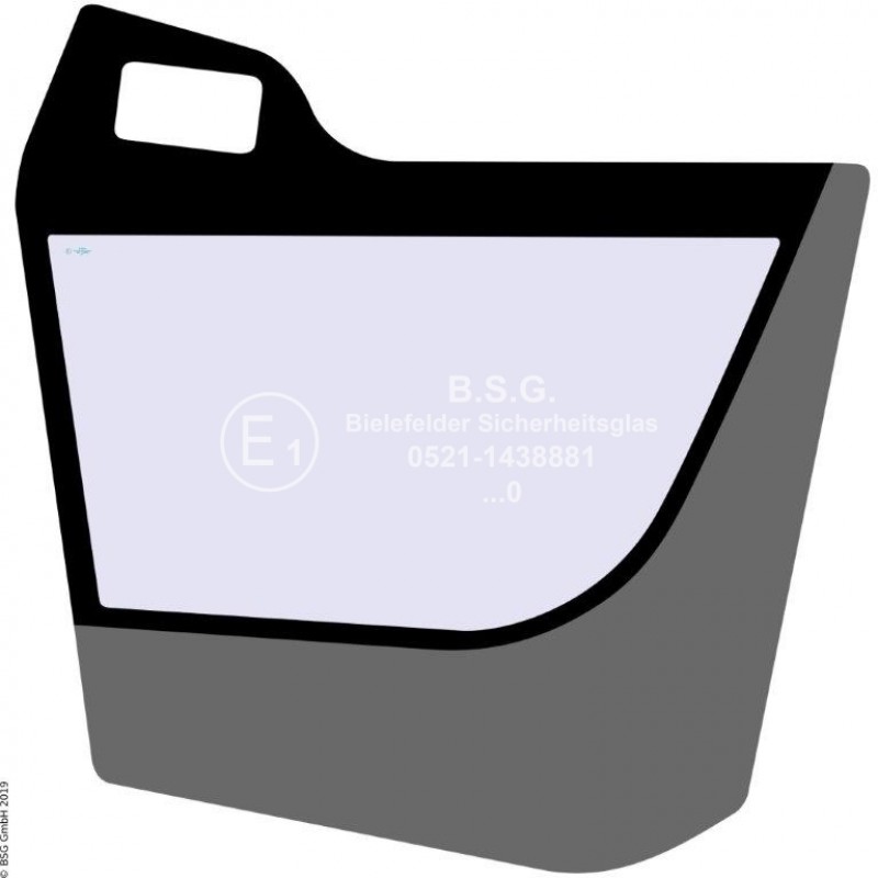 FD0 - Türscheibe Kramer Teleskoplader1245 Türscheibe unten