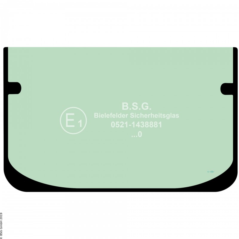 A00 - Frontscheibe Liebherr BaggerR900C - R984C (2003er Kabine) Frontscheibe unten