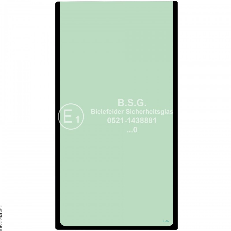 A00 - Frontscheibe Liebherr BaggerR922 - R945 Generation 8 (2018er Kabine) Frontscheibe einteilig