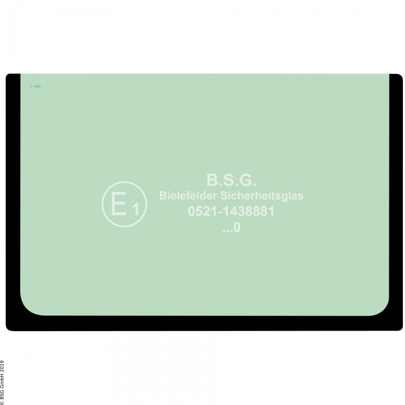 A00 - Frontscheibe Liebherr BaggerR922 - R945 Generation 8 (2018er Kabine) Frontscheibe unten