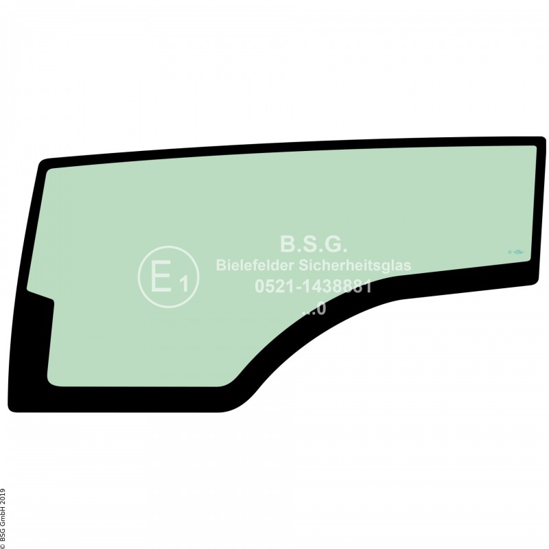 FD0 - Türscheibe Liebherr BaggerR914 - R926 Compact (2013er Kabine) Türscheibe unten