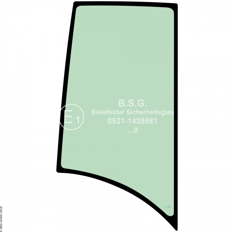 R00 - Seitenscheibe rechts Orenstein & Koppel (O&K) BaggerRH 1.17, 1.29, 1.35, 1.48 Seitenscheibe rechts hinten
