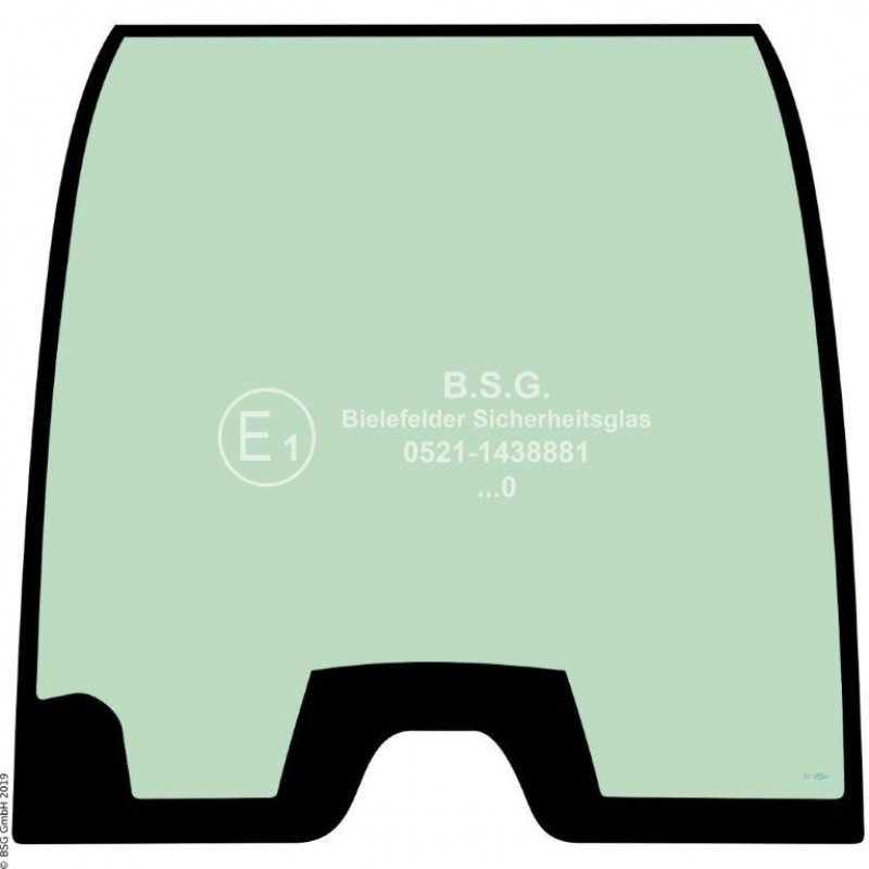 A00 - Frontscheibe Kramer Radlader (auch Kettenlader)750, 850, 950, 1150 (BM 346 und 347) Frontscheibe (ESG)