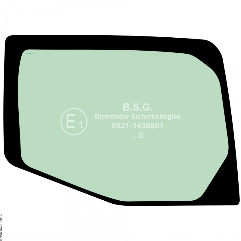 R00 - Seitenscheibe rechts Komatsu Bagger ab ca. 8to.PC 170-10 aufwärts Seitenscheibe rechts