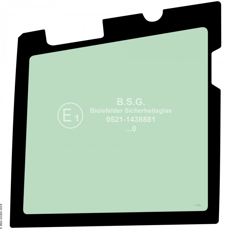 FD0 - Türscheibe Kubota BaggerKX 015-4, 016-4, 018-4, 019-4 Türscheibe unten