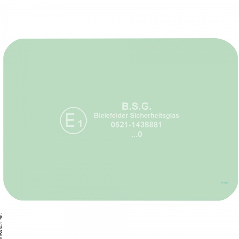 A00 - Frontscheibe Liebherr Radlader (auch Kettenlader)L551 Frontscheibe