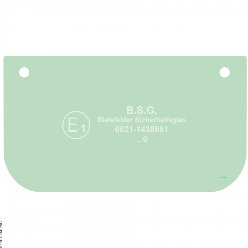 A00 - Frontscheibe Komatsu Bagger ab ca. 8to.PW 148-8, 160-8 Frontscheibe unten