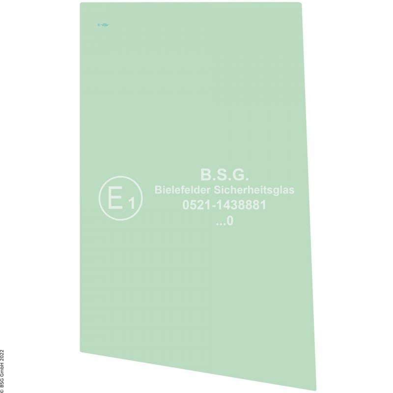 FD0 - Türscheibe Schaeff Radlader (auch Kettenlader)SKL 824, 834, 844, 854 Türscheibe rechts 1-teilig