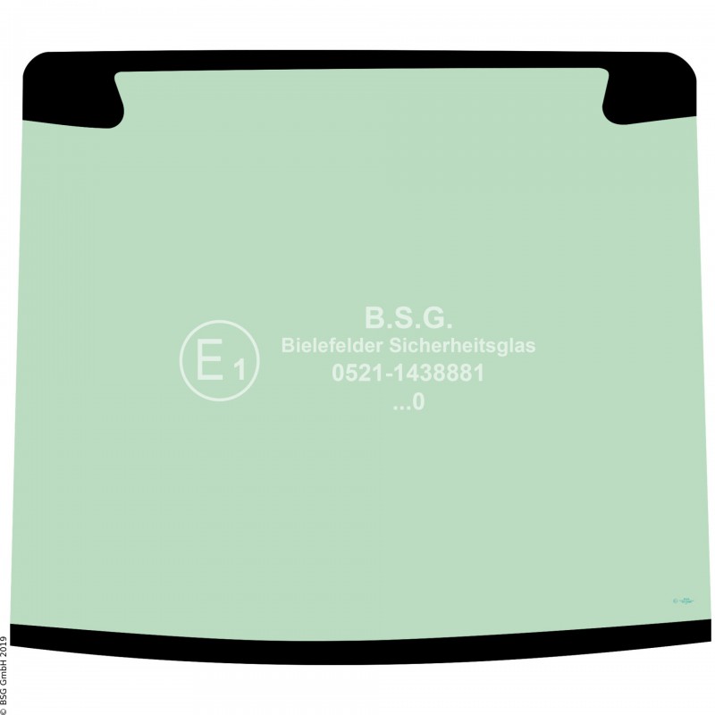 A00 - Frontscheibe Liebherr Radlader (auch Kettenlader)L550, L556, L566, L576, L580, L584, L586 (2+2 Cab) Frontscheibe