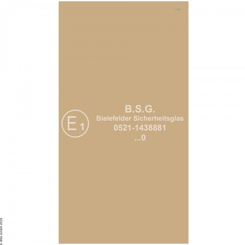 FD0 - Türscheibe Schaeff Radlader (auch Kettenlader)SKL 821, 831, 841, 851 (schmale Kabine) Türscheibe hinten