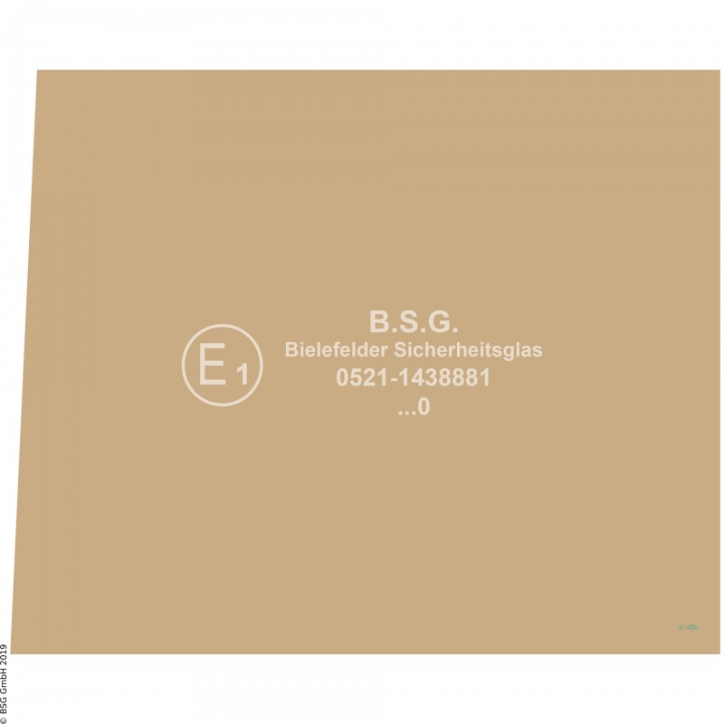 FD0 - Türscheibe Schaeff Radlader (auch Kettenlader)SKL 821, 831, 841, 851 (schmale Kabine) Türscheibe unten