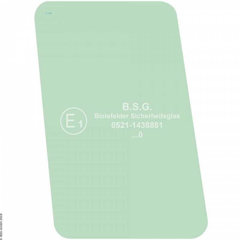 FD0 - Türscheibe Schaeff Radlader (auch Kettenlader)SKL 823, 833, 843, 853, 863 Türscheibe 1-teilig