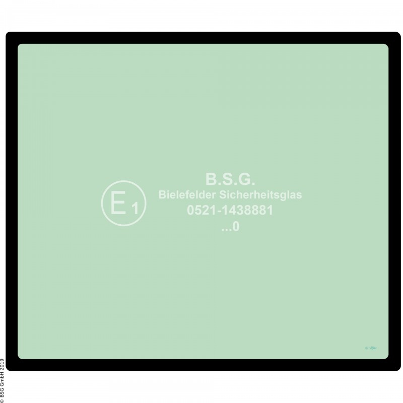 B00 - Heckscheibe Orenstein & Koppel (O&K) BaggerRH Plus, 4.5, 5.5, 6.5, 6.22, 8.5, 9.5, 12.5, MH Plus, City, Compact, 6.5, 5.5, 6.5 Heckscheibe